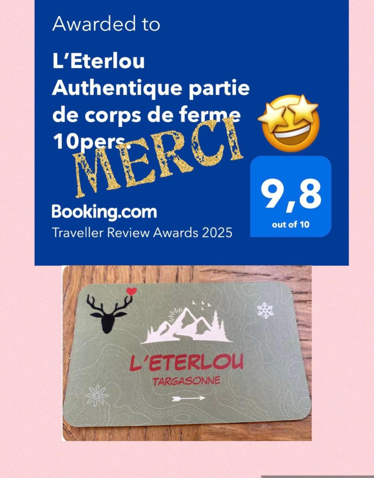 הוילה Targassonne L'Eterlou Authentique Partie De Corps De Ferme 10Pers. מראה חיצוני תמונה